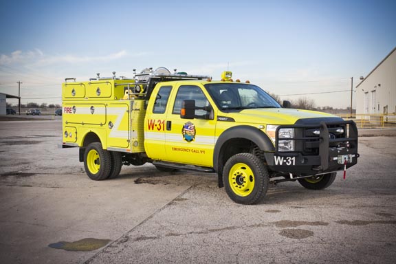 fire apparatus lobo canyon fire department right view